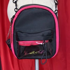Kendal & Kylie Mini Rucksack with Clear Strap!